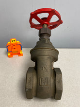 Load image into Gallery viewer, Milwaukee Valve 1-1/2&quot; Brass Gate Valve Threaded FIG: 105 125-SWP 200W, (No Box)
