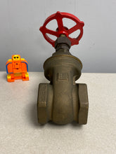 Load image into Gallery viewer, Milwaukee Valve 1-1/2&quot; Brass Gate Valve Threaded FIG: 105 125-SWP 200W, (No Box)