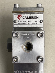 Cameron 309088-13 REV 09 Panel Valve, 1/4" (Used)