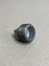 Load image into Gallery viewer, Galvanized Malleable Iron Square Head Plug, 5P912, 1&quot; Pipe Size, MNPT Connection Type *Lot of (4)* (No Box)