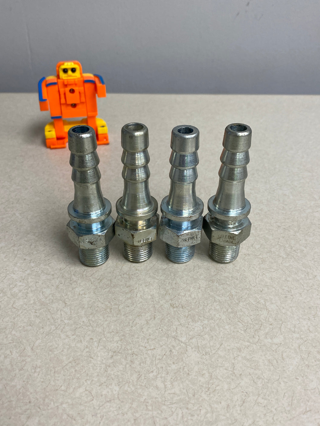 GRAINGER APPROVED 3LZ77 Barbed Steam Hose Fitting,1/2