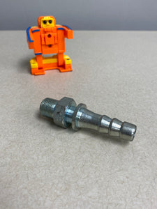 GRAINGER APPROVED 3LZ77 Barbed Steam Hose Fitting,1/2",NPTxBarb *Lot of (4) Fittings*