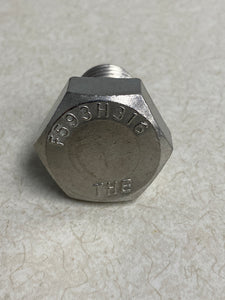 Fabory 3/4", Hex Head Cap Screw, 1" Fastener Length 316 SS, *Lot of (5)*, (No Box)