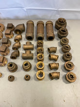 Load image into Gallery viewer, Assorted Lot of Brass Fittings, *Lot of (48) Pcs*, (New/Used)