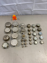 Load image into Gallery viewer, Assorted Lot of Stainless Steel Pipe Caps, *Lot of (33) Pcs* (New/Used)