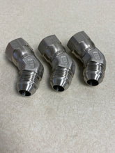 Load image into Gallery viewer, SSP 45° Degree Swivel Adapter Fitting *Lot of (3)* (No Box)