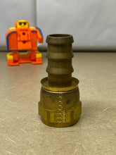 Load image into Gallery viewer, Eaton Aeroquip 4739-12B Straight Barbed Hydraulic Fitting, Brass *Lot of (8)* (No Box)