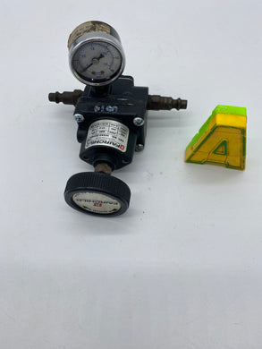 Fairchild 30252-Z21958 Air Regulator w/ 0-30PSI Gauge, Air Line Conn. (Used)