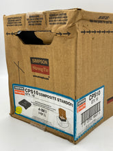 Load image into Gallery viewer, Simpson Strong-Tie CPS10 Composite Plastic Standoff Base, 10x10 *Box of (10)* (New)