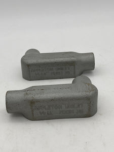 Appleton Unilet 1/2 LL and 1/2 LR Form 35 *Lot of (2) Forms* (No Box)