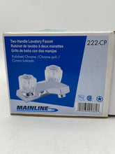 Load image into Gallery viewer, Mainline 222-CP Centurion 1.2 GPM 4&quot; Centerset Lavatory Faucet Polished Chrome (Open Box)