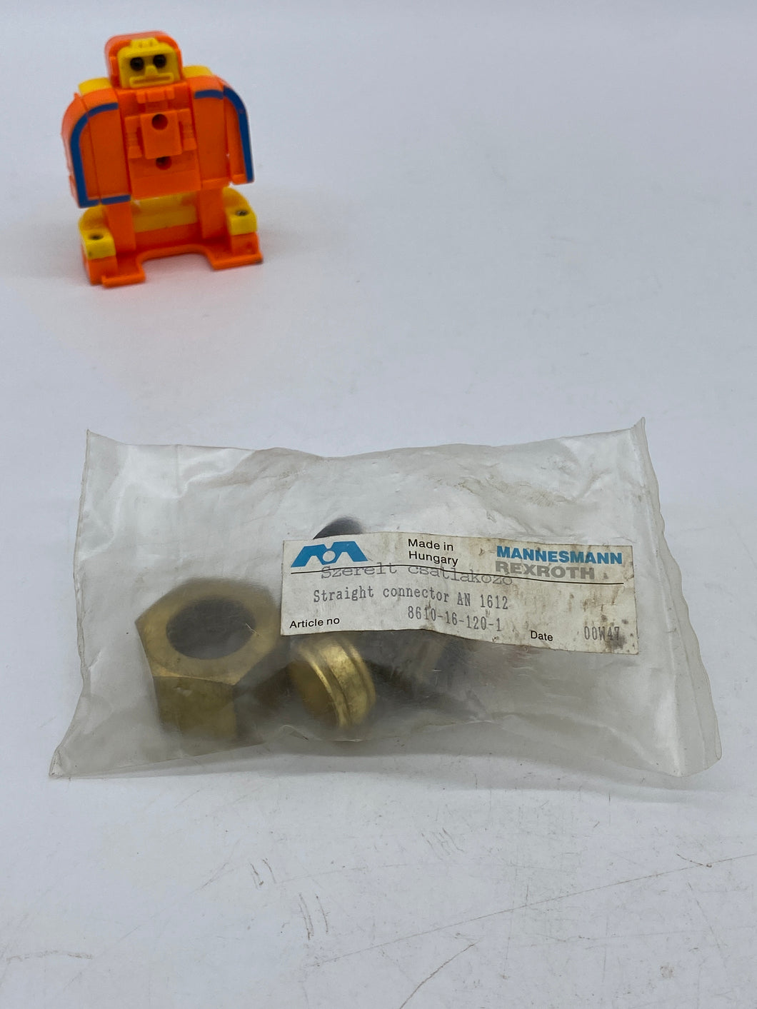 Aventics 8610161200 Compression Fittings LR2-S-RPN-G012-DA16 (No Box)