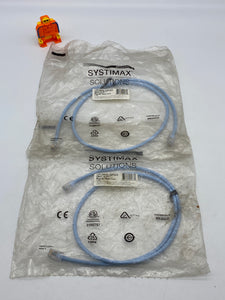Systimax Solutions CPC6642-02F003 3 Ft. Modular Patch Cord *Lot of (2)* (No Box)