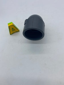 Nibco Chemtrol 2" Socket to Socket, Schedule 80, PVC,  90 degree Elbow *Lot of (6)* (No Box)