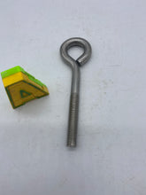 Load image into Gallery viewer, 1/2&quot;-13 X 6&quot; Eye-Bolt, 304SS, 2-1/2&quot; Thread Length, 4&quot; Shank Length, Eye I.D. 1&quot;, *Lot of (31) Bolts* (No Box)