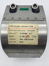 Load image into Gallery viewer, Pipe Repair Clamp C-100E 4-1/2&quot; Dia. (No Box)