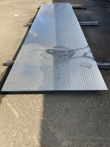 5086-H32 Tread Aluminum Plate, 0.313" X 60" X 240" (Unused)