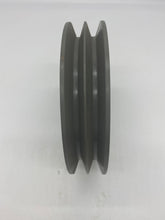 Load image into Gallery viewer, 2 Groove Sheave, 8&quot; O.D., 1.75&quot; W, 1/2&quot; Bore w/ Keyway (Open Box)