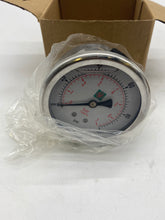 Load image into Gallery viewer, United Instruments 25-500FG02B Pressure Gauge, 0-100PSI 1/4" MNPT SS *Lot of (4) Gauges* (Open Box)