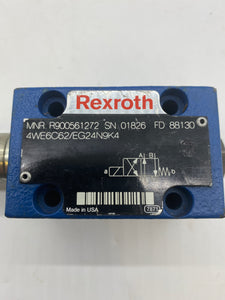 Rexroth R900561272 4WE6C62/EG24N9K4 Solenoid Valve (Used)