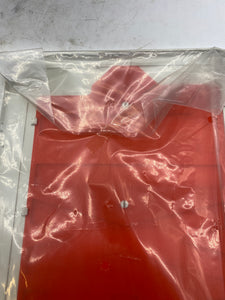 Lithonia Lighting Thermoplastic LED Emergency Exit Single Face Cover Red *Lot of (10)* (New)