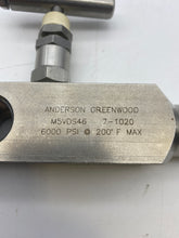 Load image into Gallery viewer, Anderson Greenwood M5VDS46 Sample Port Gauge Valve (No Box)