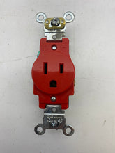 Load image into Gallery viewer, Leviton 5261-R Electrical Outlet, Red, *Lot of (4)* (New)