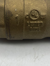 Load image into Gallery viewer, Dormont 1&quot; Brass Ball Valve, FNPT (No Box)