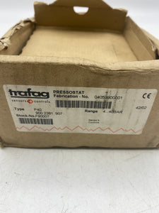 Trafag 900.2381.907 Type: P40 Pressostat (Open Box)