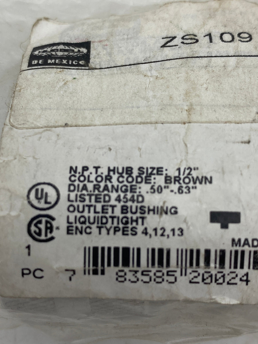Hubbell SHC1024 & ZS109 Cord Connector *Lot of (6)* (New) – Gulf Asset ...