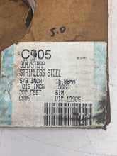 Load image into Gallery viewer, Band-It C905 Banding, 304SS, 5/8&quot;Wx.015&quot; *Lot of (3) Spools* (Used)