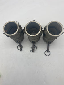 DD200-AL 2" F Cam x F Cam Aluminum Coupler Fitting *Lot of (3)* (Used)