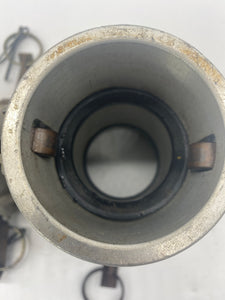 DD200-AL 2" F Cam x F Cam Aluminum Coupler Fitting *Lot of (3)* (Used)