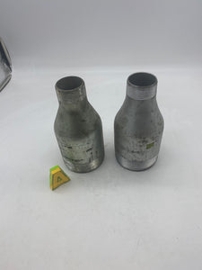 4" X 2" Swage Nipple Malleable Iron *Lot of (2)* (No Box)