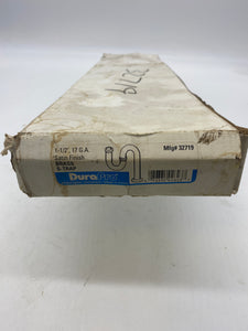 Durapro 32719 1-3/4" S-Trap, Brass, Satin Finish (Open Box)