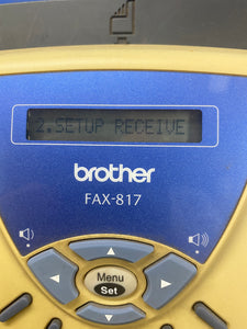 Brother FAX-817 All-In-One Fax, Telephone, Copier, 220-240VAC (Used)