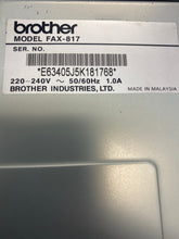 Load image into Gallery viewer, Brother FAX-817 All-In-One Fax, Telephone, Copier, 220-240VAC (Used)