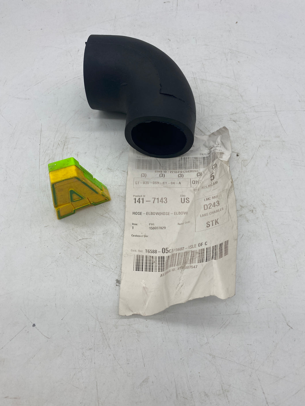 Caterpillar 141-7143 Hose-Elbow (Open Box)