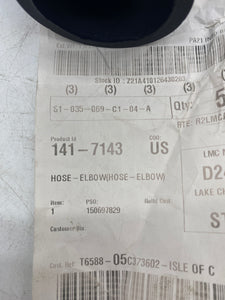 Caterpillar 141-7143 Hose-Elbow (Open Box)