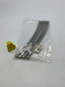 Eastman 48073 Steel-Flex 3/8"x3/8"x12" Compression Supply Line, *Lot of (4)* (No Box)