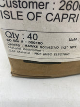 Load image into Gallery viewer, Hawke 501/421/0, 1/2&quot; NPT Cable Gland *Lot of (18)* (Open Box)