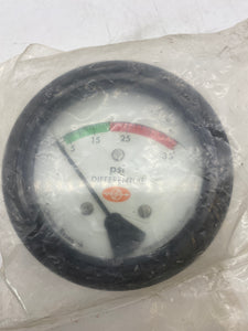 Orange Research 1201PG#46964 1201PG-1A-3.5B Pressure Differential Gauge (No Box)