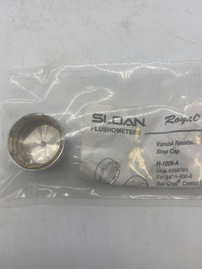 Sloan 1009-A Vandal Resistant Stop Cap, *Lot of (3)* (Open Box)
