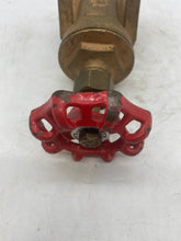 Load image into Gallery viewer, 1-1/2&quot; Bronze Gate Valve 200 WOG (No Box)