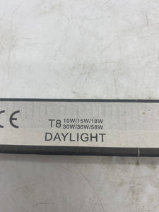 Ricky T8 15W 6500K Fluorescent Bulb, Daylight, *Lot of (12)* (Open Box)