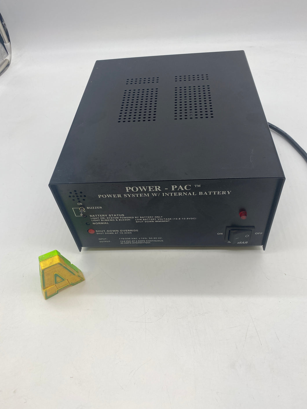 NewMar 360-2014-0 Rev.C Power-Pac 14AH Power Supply (Used)