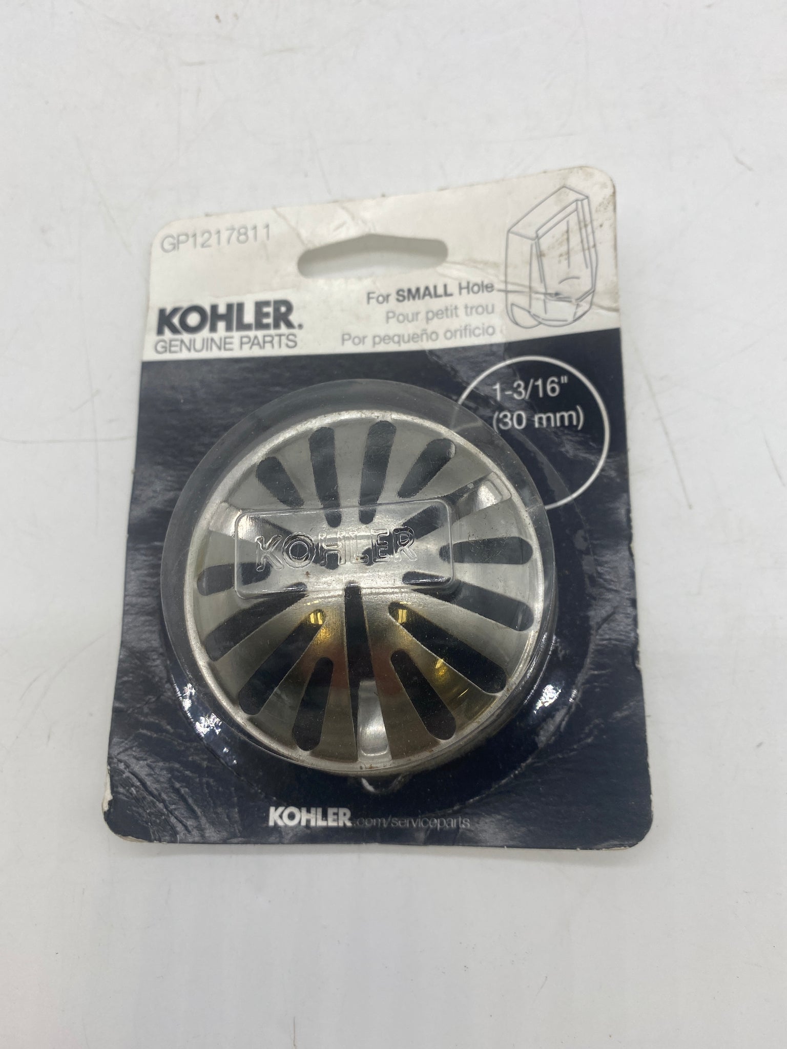 Filtro Orinatoio KOHLER GP1217811 - Originale, Snap-In 1 3/16", Per Orinatoi KOHLER - 4