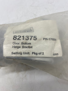 Maintenance Warehouse 821375, PH-17026 Door Bottom Hinge Bracket, Pkg. of 2, *Lot of (5)* (Open Box)