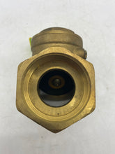 Load image into Gallery viewer, 1-1/2&quot; NPT Brass Female Swing Check Valve, PN16 (No Box)