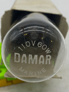 Damar 60T12/N Marine Navigation Bulb, 110V, *Lot of (2)* (Open Box)
